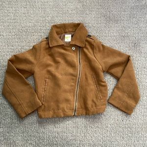 Toddler suede jacket